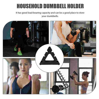 3-Tier Dumbbell Rack | Compact Dumbbell Holder for Home Gym & Weight Storage