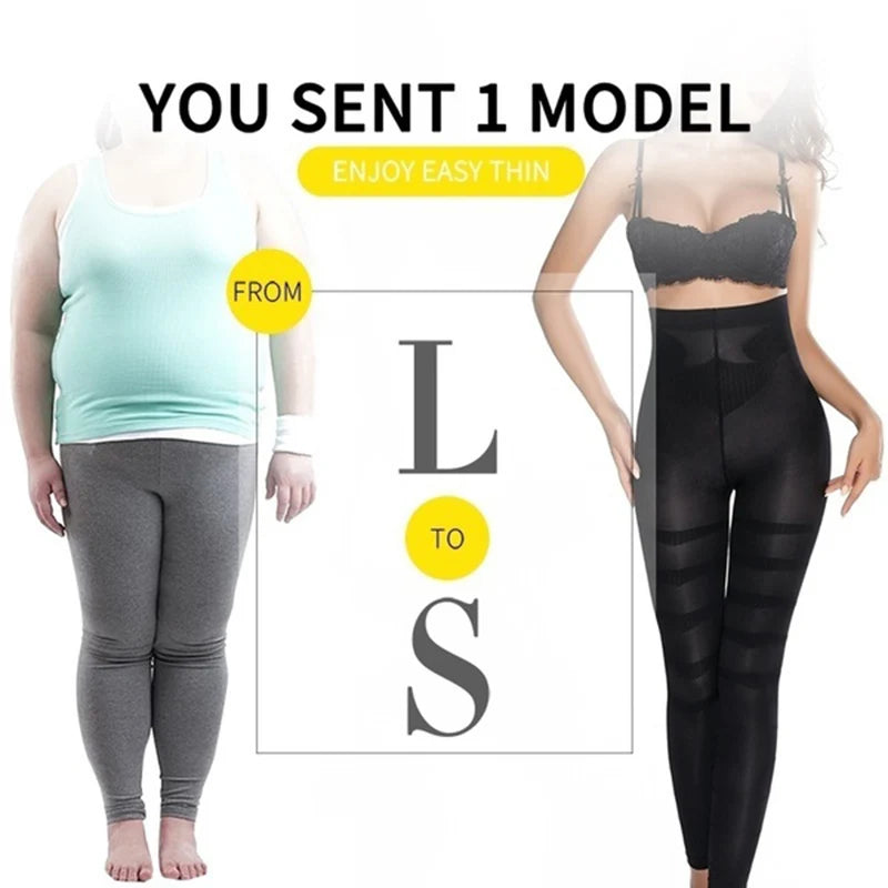 Sculpted Fit High Waist Leggings – Seamless Tummy Control & Push-Up Design