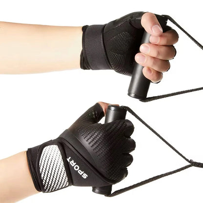 Workout Gloves – Weight Lifting Gym Gloves with Wrist Wrap Support, Full Palm Protection & Extra Grip