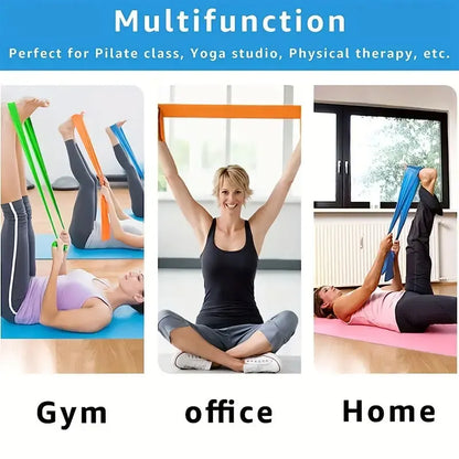3pcs Yoga Tension Belt Set | Elastic Resistance Bands for Men & Women | Yoga Stretch & Strength Training