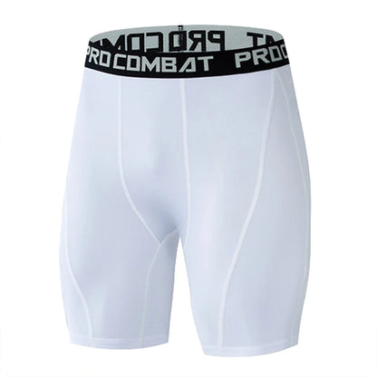 Men's Compression Gym Shorts with Pockets | Athletic Workout Leggings