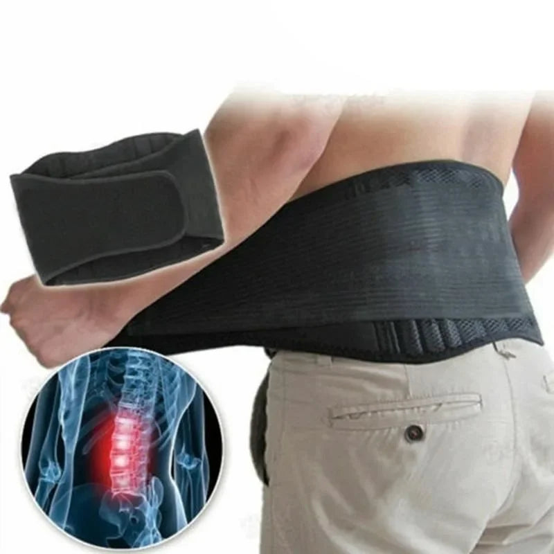 Adjustable Waist Trainer Belt – Back Support, Sweat & Slimming for Gym & Fitness