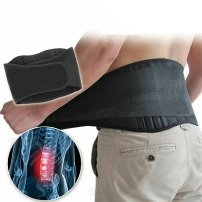 Adjustable Waist Trainer Belt – Back Support, Sweat & Slimming for Gym & Fitness