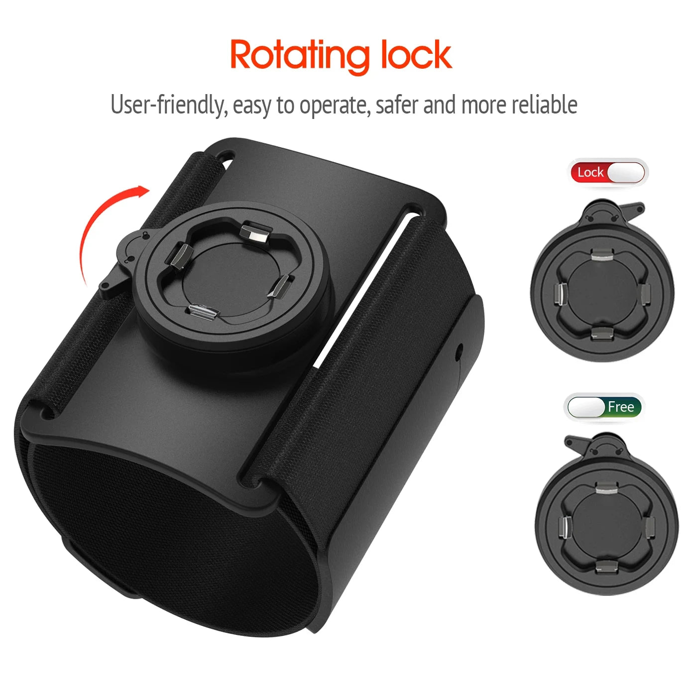 Sports Armband Phone Mount – Adjustable Running Arm Strap for iPhone & Android