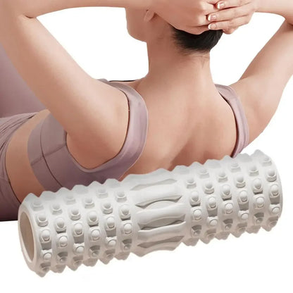 Yoga Foam Roller for Fitness, Pilates & Back Muscle Massage – Stretching & Recovery Tool