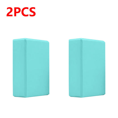 EVA Yoga Block – Solid Color High Density Foam Brick for Yoga, Pilates & Fitness Training – Non-Slip, Moisture-Proof Balance Block