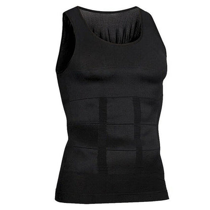 Men’s Slimming Compression Tank | Body Shaper Vest for Workout
