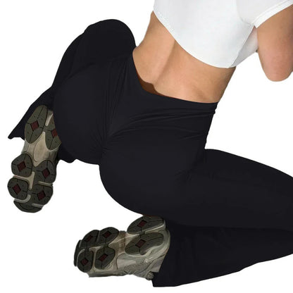 High Waist Yoga Leggings – Butt Lifting, Scrunch, Workout & Gym Pants
