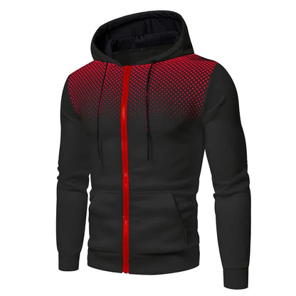 Men’s Slim-Fit Polka-Dot Zip-Up Hoodie – Sporty, Casual & Lightweight  Why it works: Clear, concise, and keyword-rich. “Polka-Dot,” “Zip-Up Hoodie,” “Slim-Fit,” and usage cues like “Sporty” all help improve visibility and relevance.