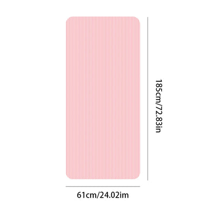 Yoga Mat Non-Slip Exercise Mat 10mm Thick | Solid Color Fitness & Pilates Mat for Home & Gym