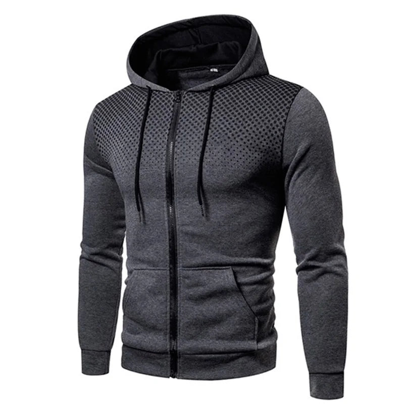Men’s Slim-Fit Polka-Dot Zip-Up Hoodie – Sporty, Casual & Lightweight  Why it works: Clear, concise, and keyword-rich. “Polka-Dot,” “Zip-Up Hoodie,” “Slim-Fit,” and usage cues like “Sporty” all help improve visibility and relevance.