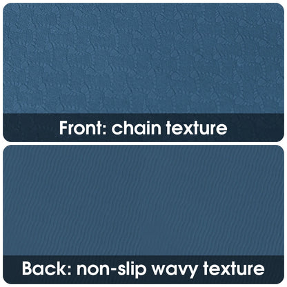 TPE Yoga Mat | Foldable Non-Slip Pilates & Meditation Mat | Lightweight & Shock Absorbing