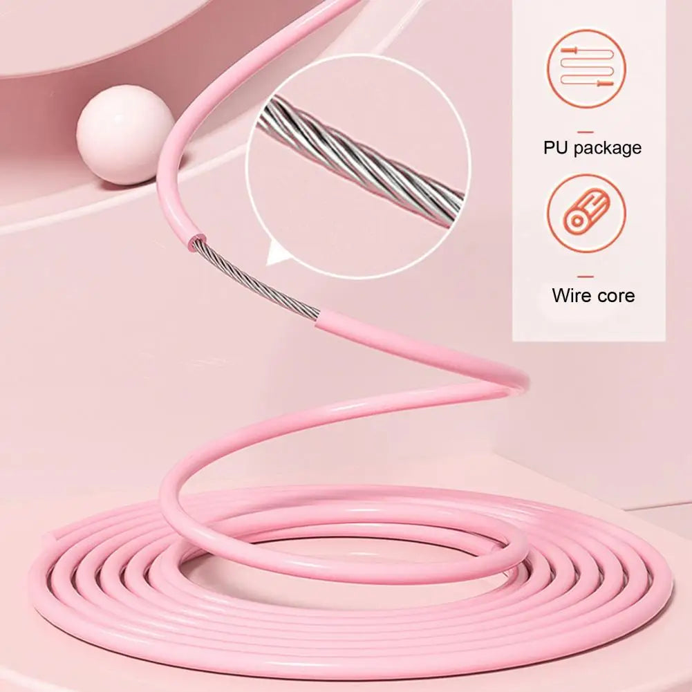Outdoor Jump Rope with Non-slip Handle Digital Counting Tangle-Free Skipping Rope Fitness Equipment for Men Women
