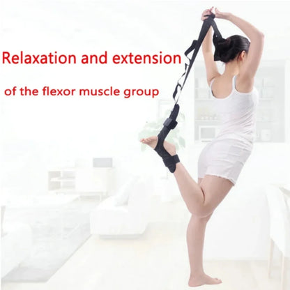 Yoga Stretching Belt – Foot Rehabilitation Strap for Plantar Fasciitis & Leg Training