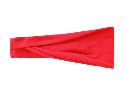 Women’s Solid Turban Headband – Elastic Yoga Hairband, Fashion & Makeup Styling