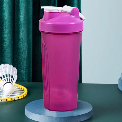 600ml Portable Protein Shaker Bottle – Leak Proof Sports Mixing Cup for Gym & Fitness Training