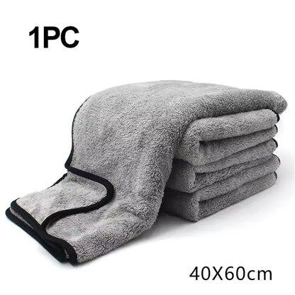 "Premium Microfiber Car Wash Towel – Super Absorbent, Quick-Dry & Eco-Friendly"