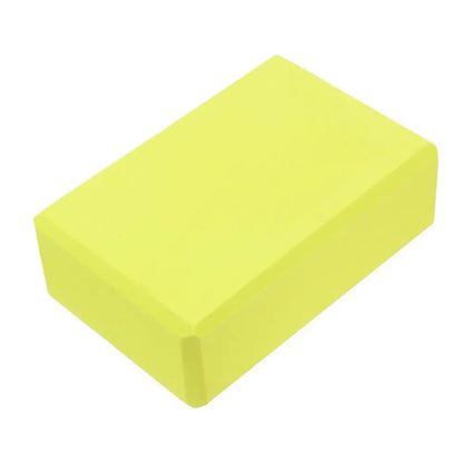 Colored EVA Yoga Block – Non-Slip Foam Yoga Brick for Pilates, Stretching & Fitness Training