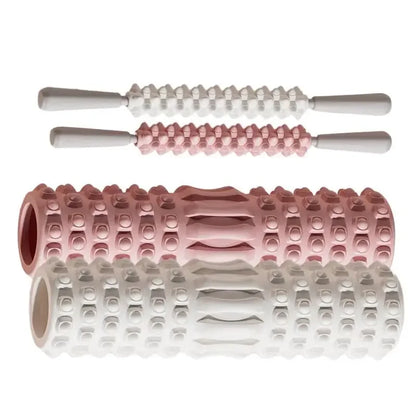 Yoga Foam Roller for Fitness, Pilates & Back Muscle Massage – Stretching & Recovery Tool