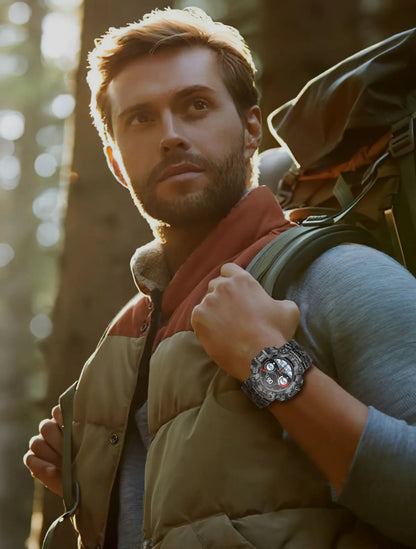 Multi-Functional Bluetooth Smart Watch – Heart Rate, Blood Pressure, Fitness Tracker, Outdoor Explorer