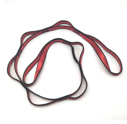 Yoga Fitness Daisy Chain Strap – Adjustable Stretch Belt for Yoga, Dance, Outdoor & Climbing