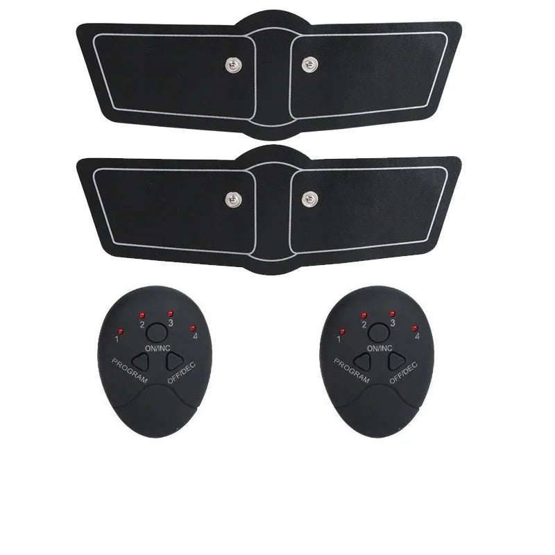 Electric EMS Muscle Stimulator for Abdomen, Buttocks & Arms | Slimming & Pain Relief Trainer