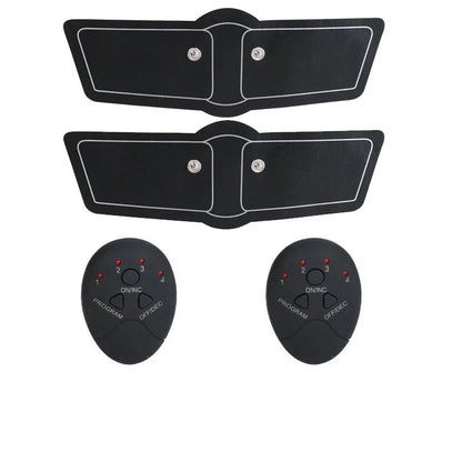 Electric EMS Muscle Stimulator for Abdomen, Buttocks & Arms | Slimming & Pain Relief Trainer