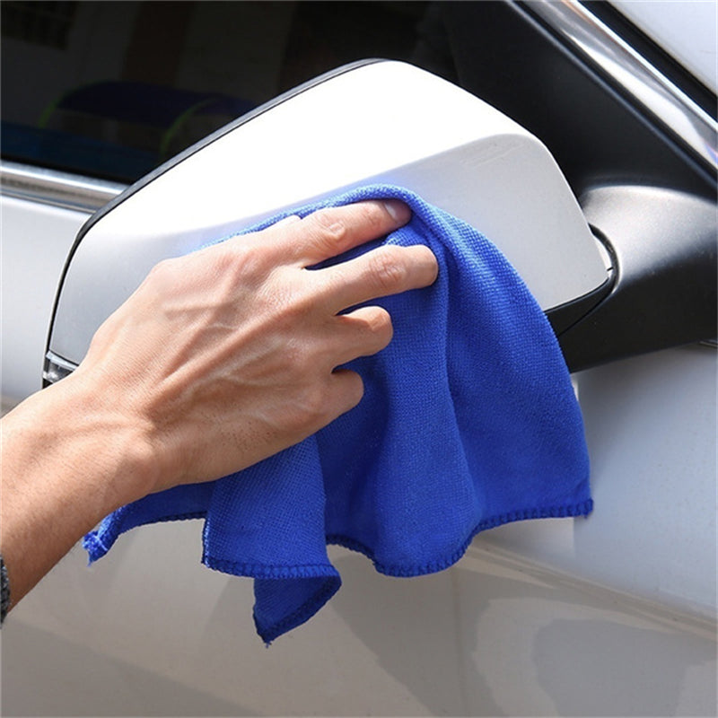 "1–20pcs Microfiber Cleaning Towels – Car Wash, Drying & Household Quick-Dry Cloths"
