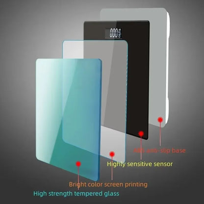 Smart APP Bluetooth Body Fat Scale – Digital Bathroom Weight Scale & Body Composition Analyzer