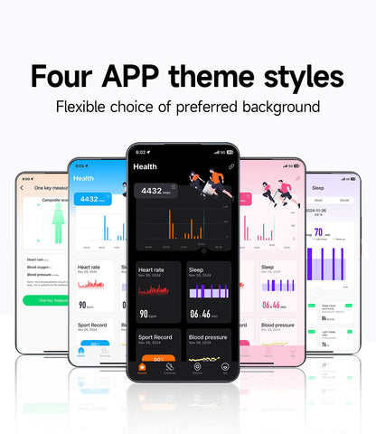 LIGE Smartwatch Bluetooth Fitness Tracker with Heart Rate, Blood Oxygen & 24H Health Monitoring