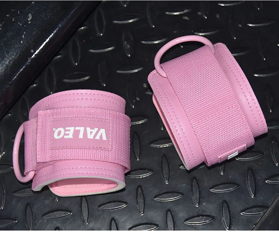 GOBYGO Ankle Resistance Bands with Foam Pads – Adjustable Straps for Glutes, Legs & Lower Body Workouts