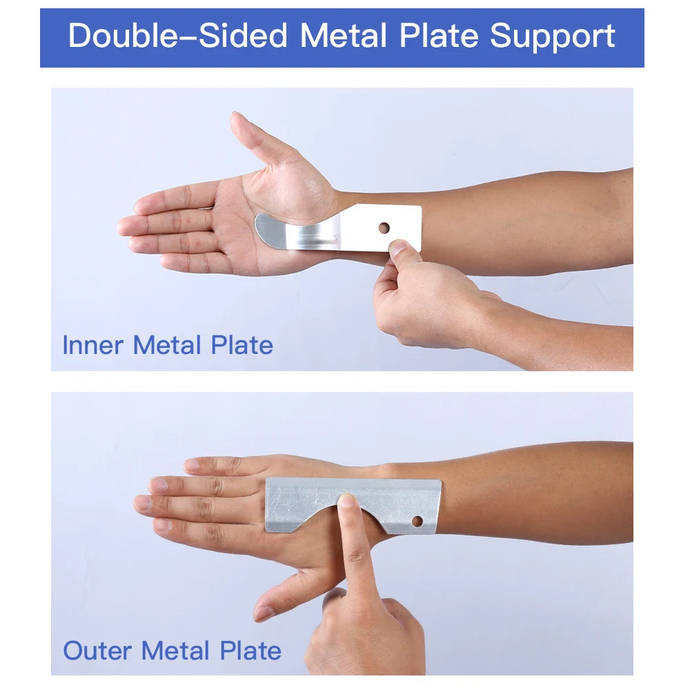 1PCS Wrist Splint Carpal Tunnel Protector Wrist Support Hand Brace Palm Wrap Wrist Injury Fracture Fixed Orthopedic Wristband
