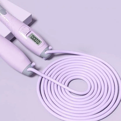 Outdoor Jump Rope with Non-slip Handle Digital Counting Tangle-Free Skipping Rope Fitness Equipment for Men Women