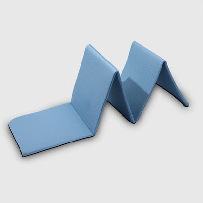 Folding TPE Yoga Mat 180×57×0.4cm – Portable, Non-Slip, Shock-Absorbent & Lightweight