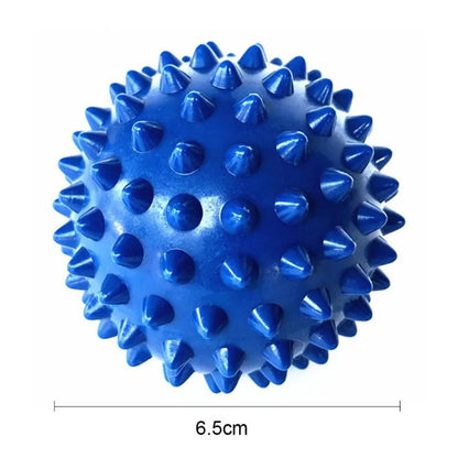 1Pc Spiky Massage Ball – Lacrosse Therapy Ball for Trigger Point, Deep Tissue & Muscle Relief