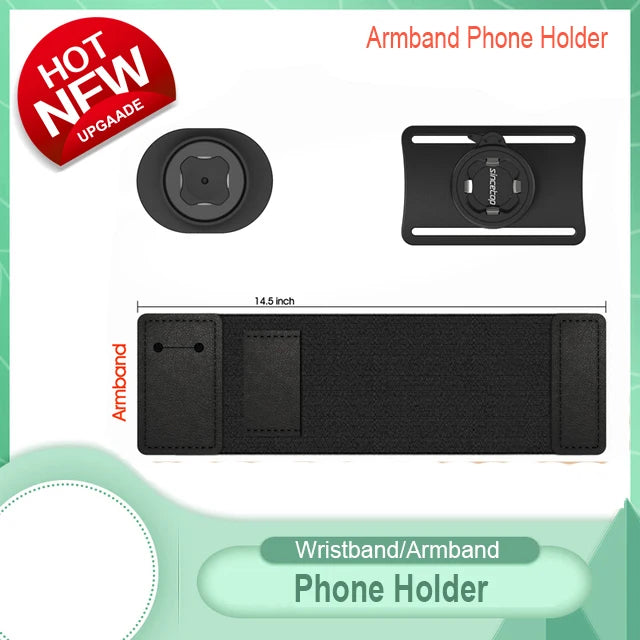 Sports Armband Phone Mount – Adjustable Running Arm Strap for iPhone & Android