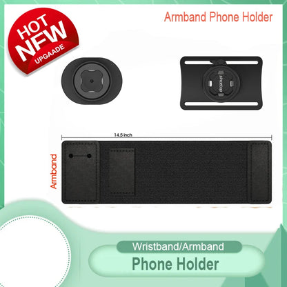 Sports Armband Phone Mount – Adjustable Running Arm Strap for iPhone & Android