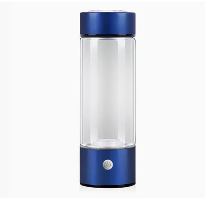 Hydrogen Water Bottle – Portable Hydrogen Generator Cup, Rechargeable Ionizer, Glass Health Bottle