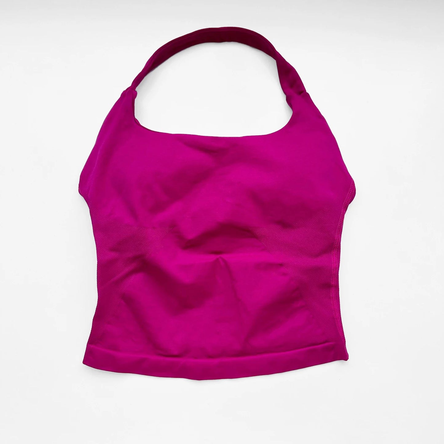 NCLAGEN Halter Top Woman Yoga Tank Gym Clothes Removable Chest Pad Fitness Workout speed Activewear Sexy Pilates Sports Vest-Bra