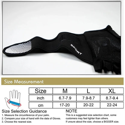 Workout Gloves – Weight Lifting Gym Gloves with Wrist Wrap Support, Full Palm Protection & Extra Grip
