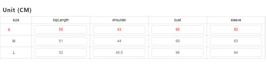Size Guide