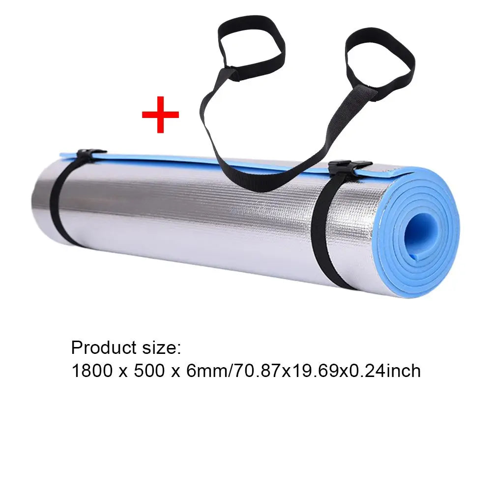 10mm Yoga Mat Non-Slip EVA Comfort Foam | Thick Exercise & Pilates Mat for Home, Gym & Outdoor