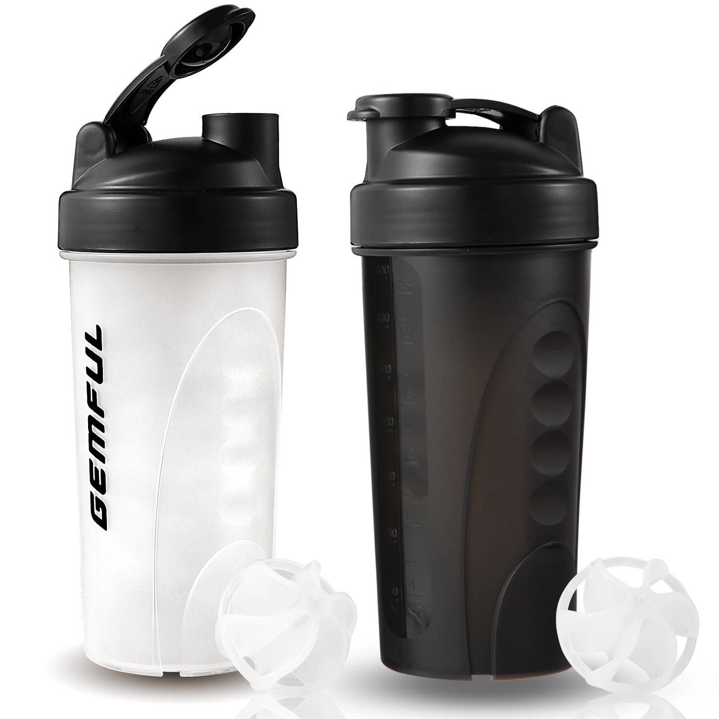 Shaker Bottle for Protein Mixes – 28oz BPA-Free Powder Mixing Cup with Ball, Leak-Proof Gym & Fitness Water Bottle