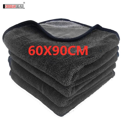 "60x90cm Microfiber Car Wash Towel – 600GSM Extra Soft, Super Absorbent & Quick-Dry"