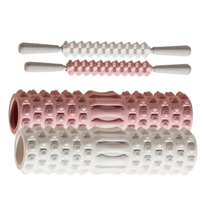 Yoga Foam Roller for Fitness, Pilates & Back Muscle Massage – Stretching & Recovery Tool