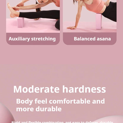 EVA Yoga Block – High Density Foam Brick for Fitness, Pilates, Gym & Yoga Training