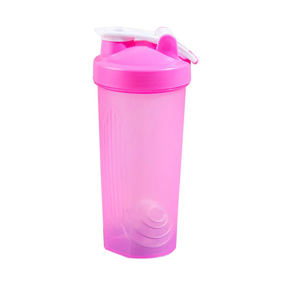 600ml Portable Protein Shaker Bottle – Leak Proof Sports Mixing Cup for Gym & Fitness Training