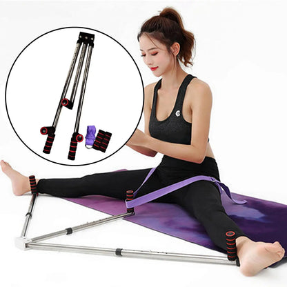 Adjustable Leg Stretcher Machine – Stainless Steel Flexibility Trainer for Home & Gym