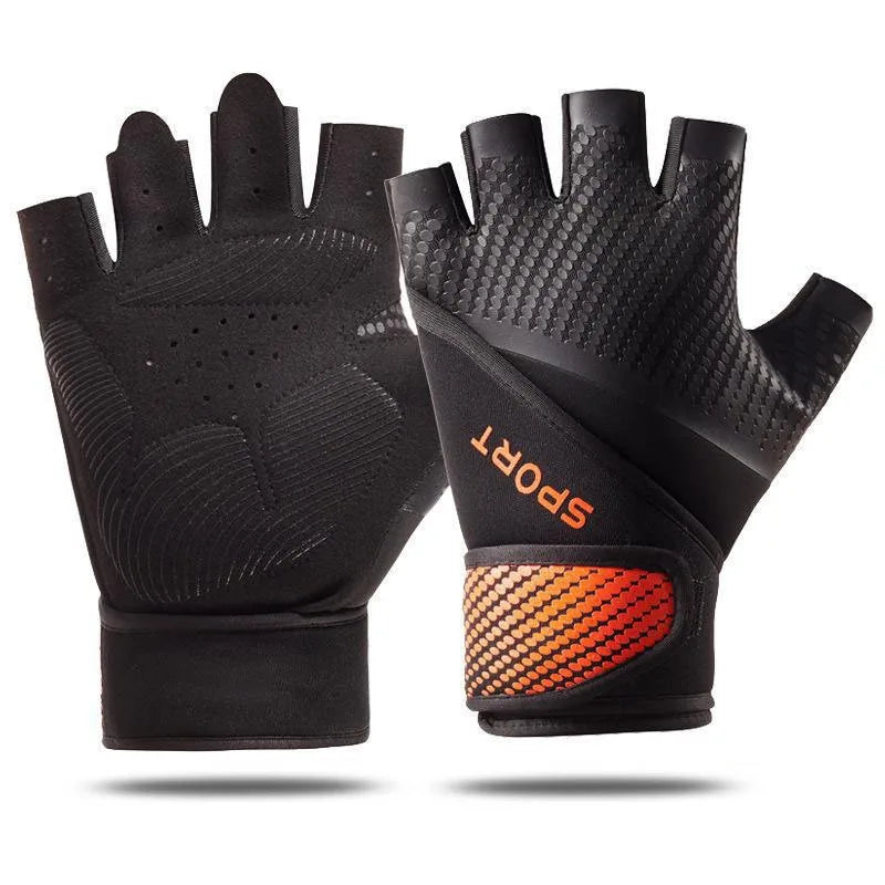 Workout Gloves – Weight Lifting Gym Gloves with Wrist Wrap Support, Full Palm Protection & Extra Grip
