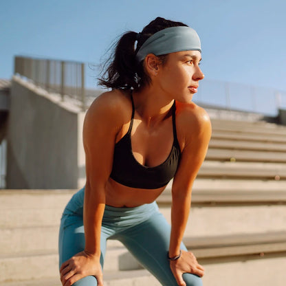 Breathable Non-Slip Sports Headband – Moisture-Wicking Unisex Workout Sweatband